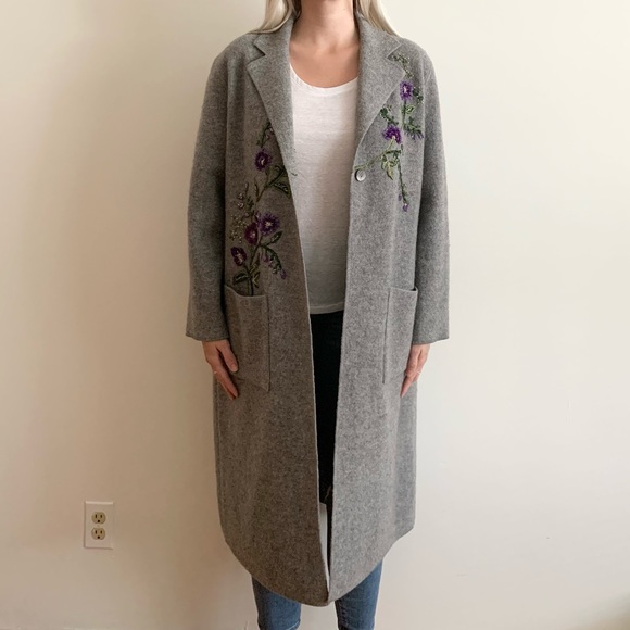 Vintage Jackets & Blazers - SOLD!Vintage Rickie Freeman for Teri Jon Grey Coat